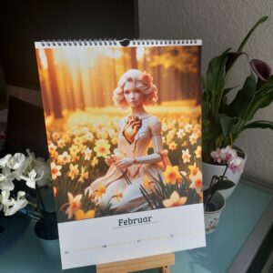 Heldinnen Kalender 2026 – Exklusiver A3 Kunstkalender