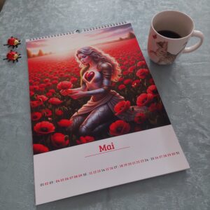 Heldinnen Kalender 2026 – Exklusiver A3 Kunstkalender