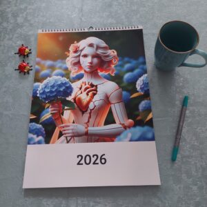 Heldinnen Kalender 2026 – Exklusiver A3 Kunstkalender