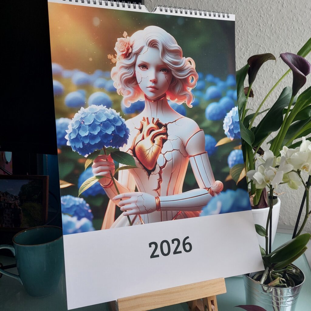 Heldinnen Kalender 2026 A3 | Limitierter Kunst-Wandkalender | Frauen Motive | Geschenk für Ästheten