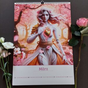 Heldinnen Kalender 2026 – Exklusiver A3 Kunstkalender