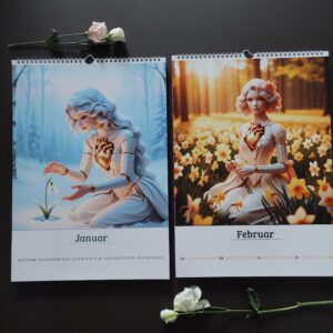 Heldinnen Kalender 2026 – Exklusiver A3 Kunstkalender