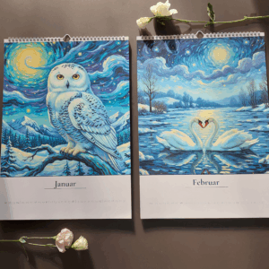 Van Gogh Tiere Kunstkalender 2026 A3