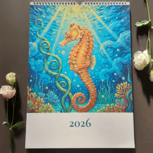 Van Gogh Tiere Kunstkalender 2026 A3